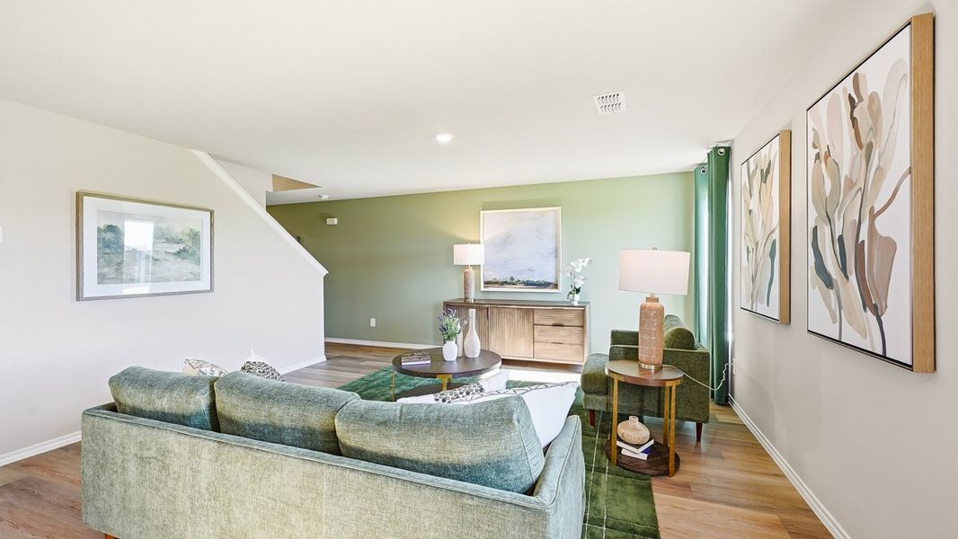 Furnished interior view inside a new home in Sunnycreek, Crowley (Image 19).