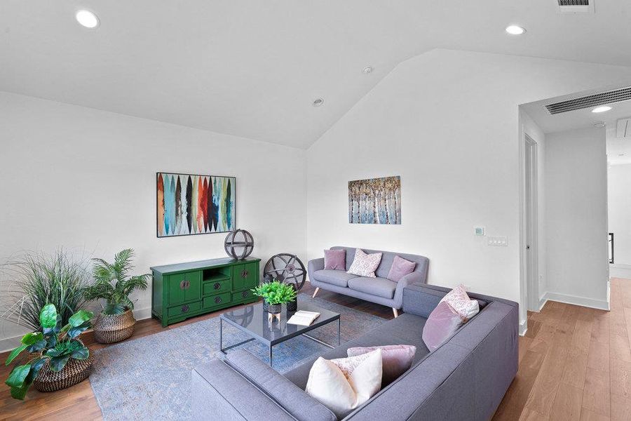 Furnished interior view inside a new home in Agave, Austin (Image 15).