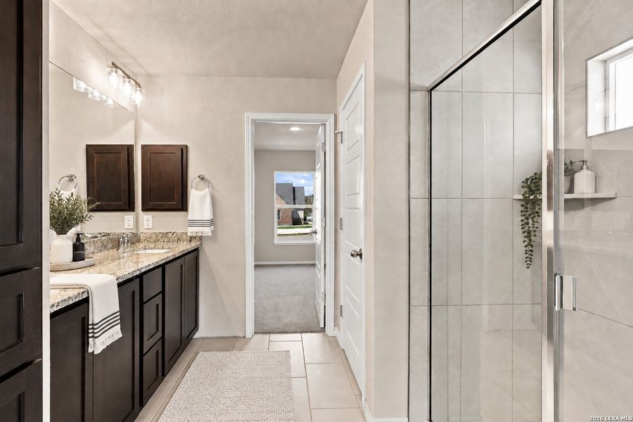 Furnished interior view inside a new home in , Poteet (Image 13).