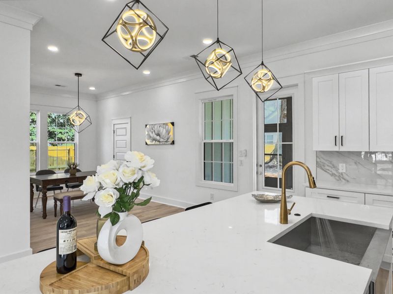 Furnished interior view inside a new home in , North Charleston (Image 9).