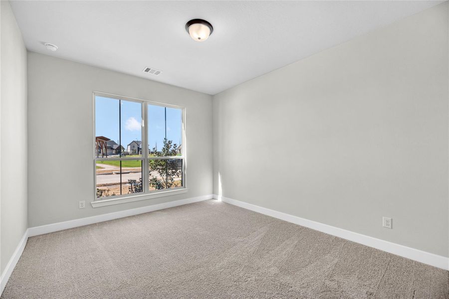 Spacious, unfurnished interior of a new home in Austin Point, Richmond (Image 11).