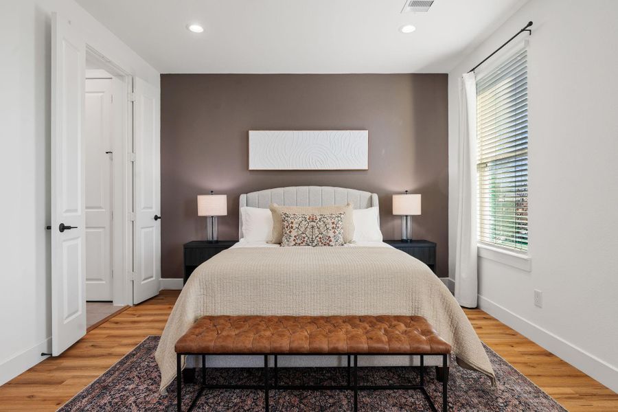 Furnished interior view inside a new home in , Houston (Image 8). Furnished interior view inside a new home in , Houston (Image 8).