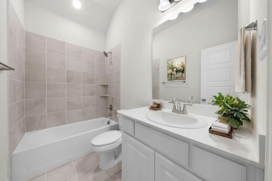 secondary bath