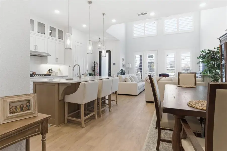 Furnished interior view inside a new home in , Aledo (Image 2). Furnished interior view inside a new home in , Aledo (Image 2).