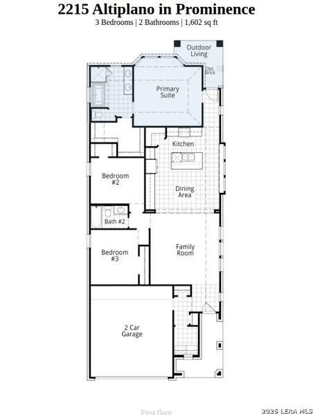 2D floor plan layout of this home in Prominence, San Antonio, TX (Image 4). 2D floor plan layout of this home in Prominence, San Antonio, TX (Image 4).