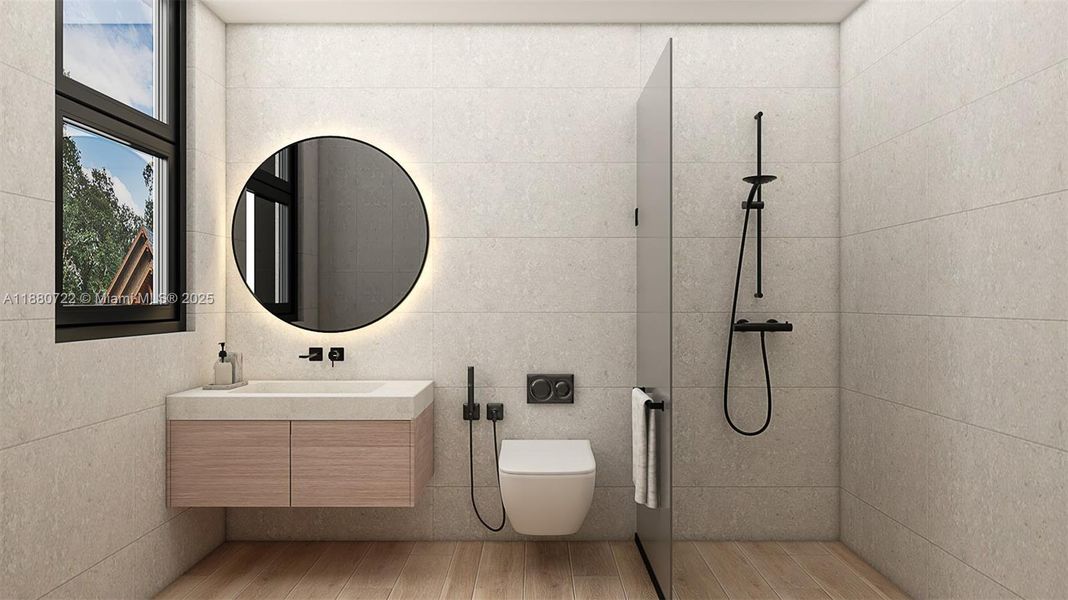 Furnished interior view inside a new home in , Fort Lauderdale (Image 9). Furnished interior view inside a new home in , Fort Lauderdale (Image 9).