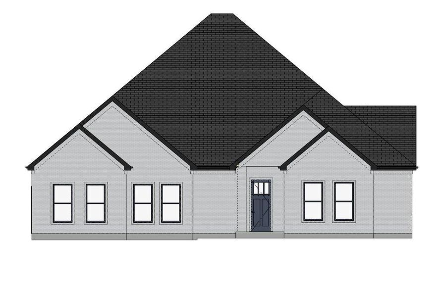 Front exterior of a new home in , Sherman, TX, highlighting curb appeal (Image 2). Front exterior of a new home in , Sherman, TX, highlighting curb appeal (Image 2).