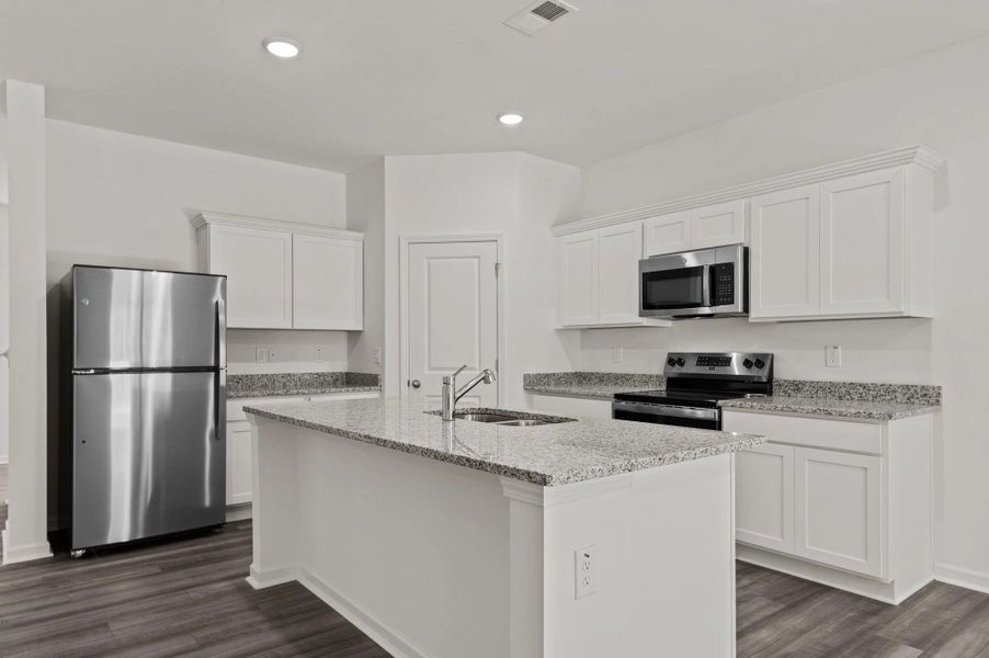 Representative furnished interior of a home built from the Solstice by Starlight Homes in Casteel, Bethlehem (Image 10).