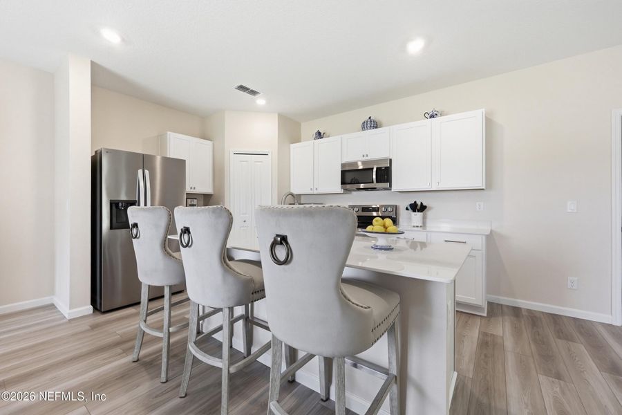 Furnished interior view inside a new home in Holstein Crossing, Green Cove Springs (Image 39).