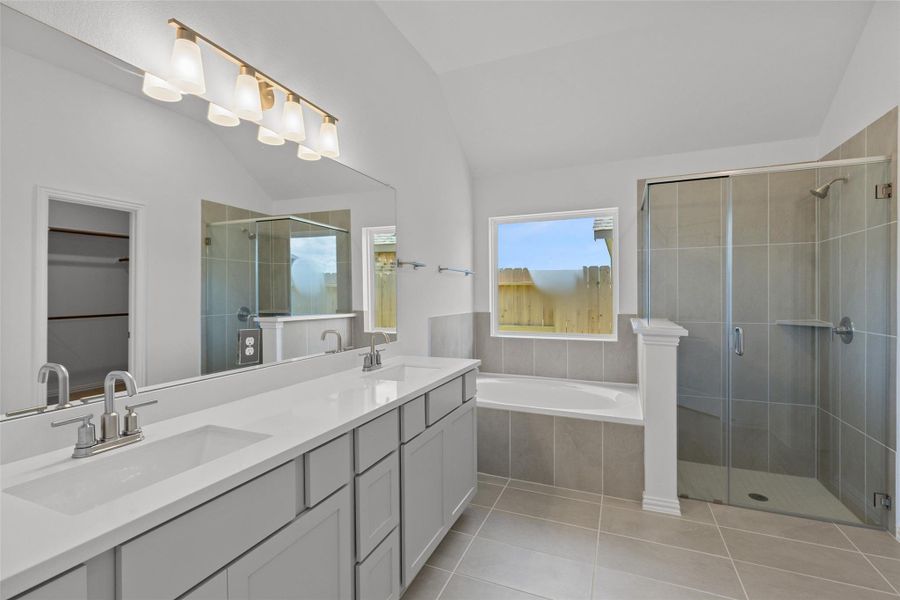 Furnished interior view inside a new home in Azalea, Katy (Image 7).