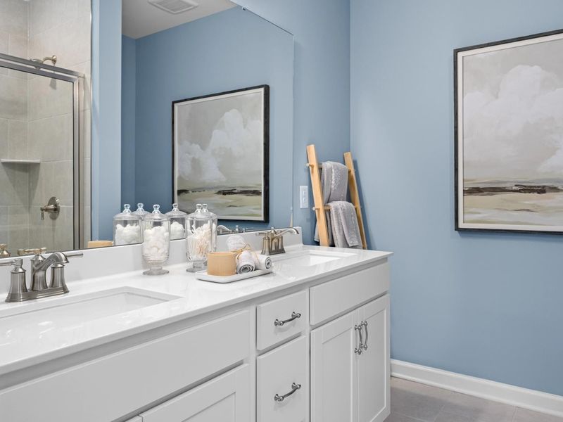 Representative furnished interior of a home built from the The Magnolia A by Davidson Homes LLC in Wendell Ridge, Wendell (Image 35).
