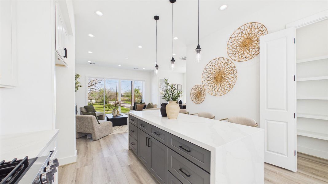 Furnished interior view inside a new home in , Houston (Image 42). Furnished interior view inside a new home in , Houston (Image 42).