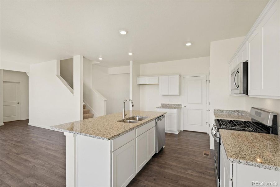 Furnished interior view inside a new home in Spring Valley Ranch, Elizabeth (Image 8).
