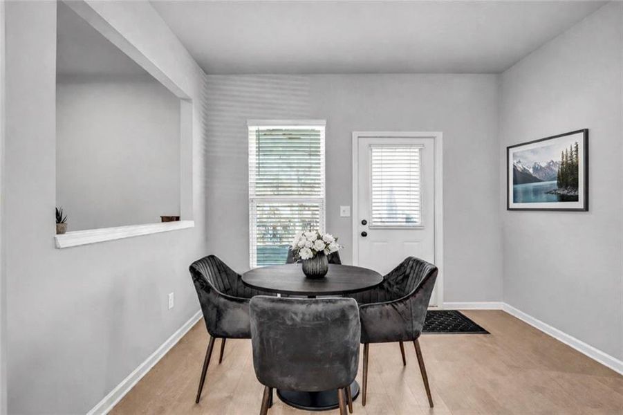 Furnished interior view inside a new home in Briar Creek, Atlanta (Image 12).