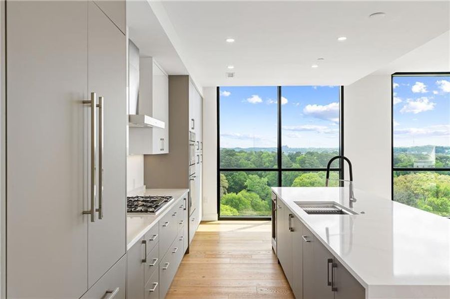 Furnished interior view inside a new home in The Dillon Buckhead, Atlanta (Image 12).