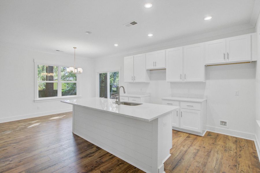 Furnished interior view inside a new home in , Charleston (Image 6).