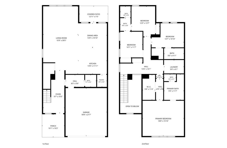 Detailed floor plan showcasing the home's thoughtful layout. Detailed floor plan showcasing the home's thoughtful layout.