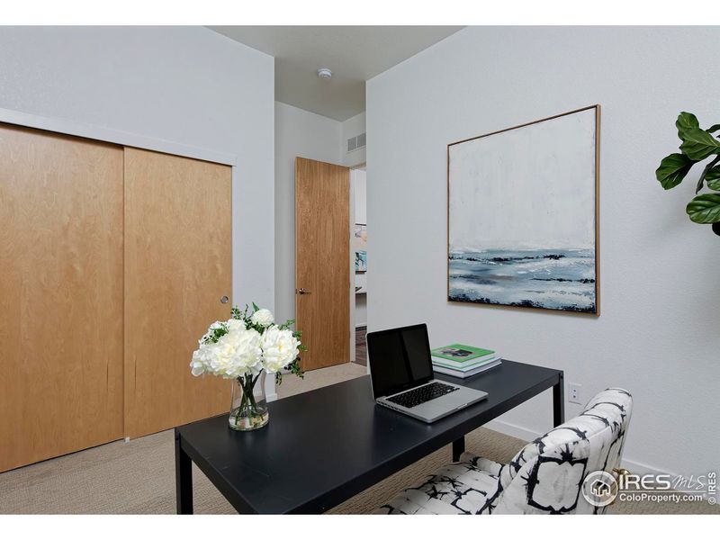 Secondary bedroom or study Secondary bedroom or study