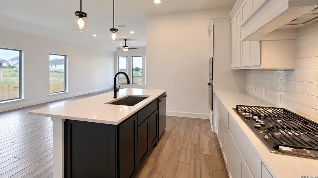 Furnished interior view inside a new home in Homestead, Schertz (Image 15). Furnished interior view inside a new home in Homestead, Schertz (Image 15).