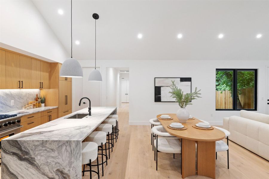 Furnished interior view inside a new home in , Austin (Image 13).