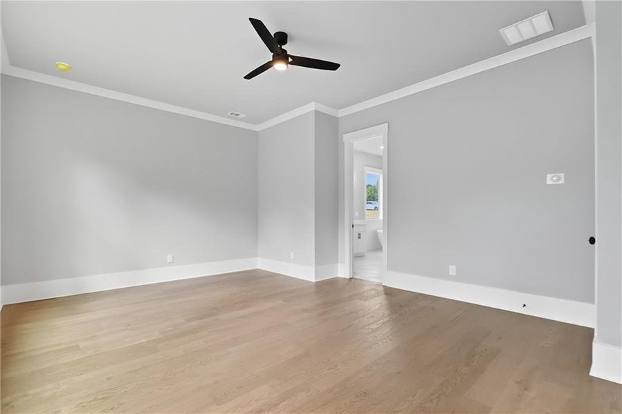 Spacious, unfurnished interior of a new home in Old Town Estates, Dacula (Image 44).