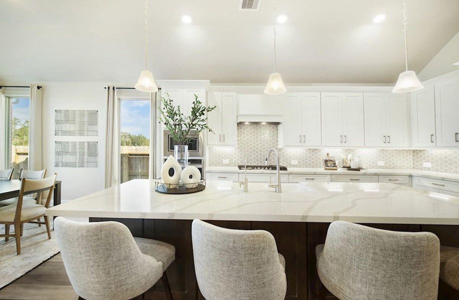 Furnished interior view inside a new home in , Richmond (Image 4).