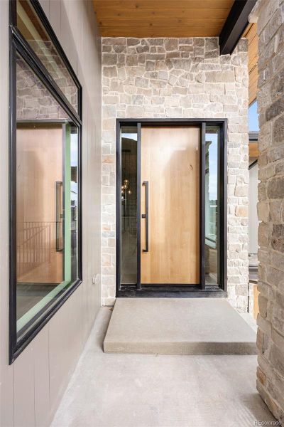 Exterior details and patio area of a home in , Littleton (Image 3).