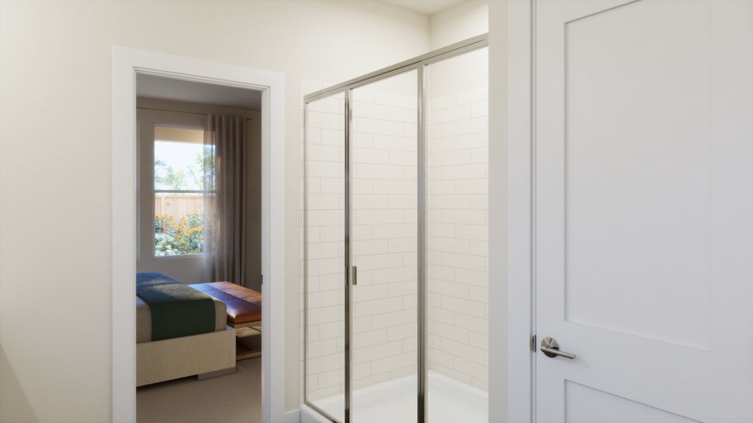 Representative furnished interior of a home built from the 4056 by Risewell Homes in Freedom at Anthem, Kyle (Image 12).