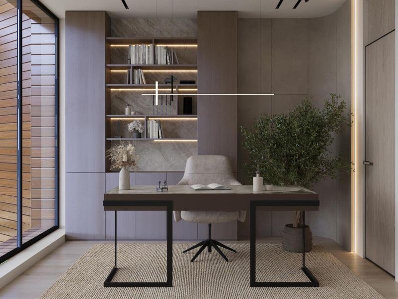 Furnished interior view inside a new home in , Boca Raton (Image 7).