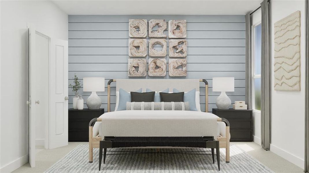 Furnished interior view inside a new home in , Pilot Point (Image 24).