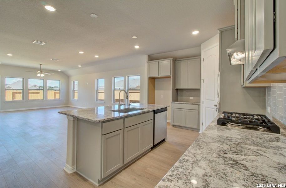 Furnished interior view inside a new home in Clear Creek, New Braunfels (Image 7).