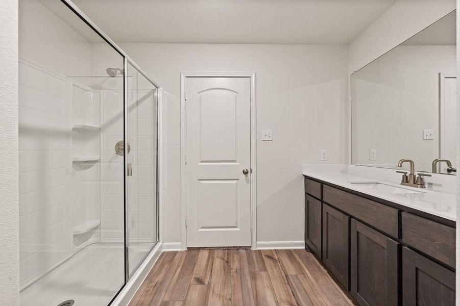 Furnished interior view inside a new home in Vista West, Fort Worth (Image 6).