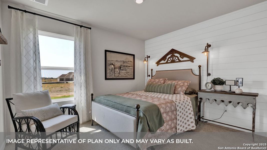 Furnished interior view inside a new home in Hartland Ranch, Lockhart (Image 8).