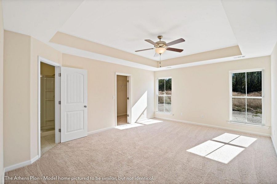 Spacious, unfurnished interior of a new home in NorthShore on the St. Marys River, Kingsland (Image 13). Spacious, unfurnished interior of a new home in NorthShore on the St. Marys River, Kingsland (Image 13).