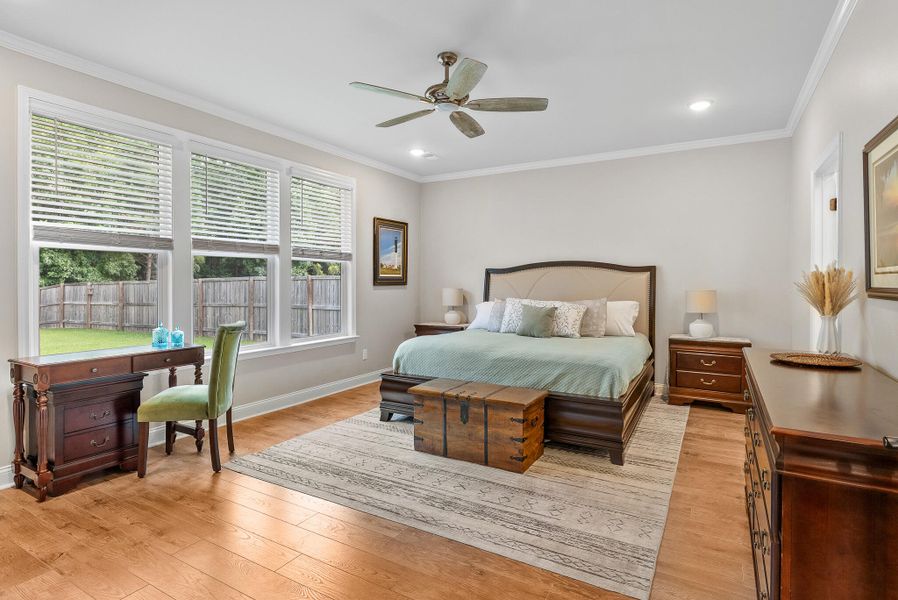 Furnished interior view inside a new home in Sea Island Preserve, Johns Island (Image 13).