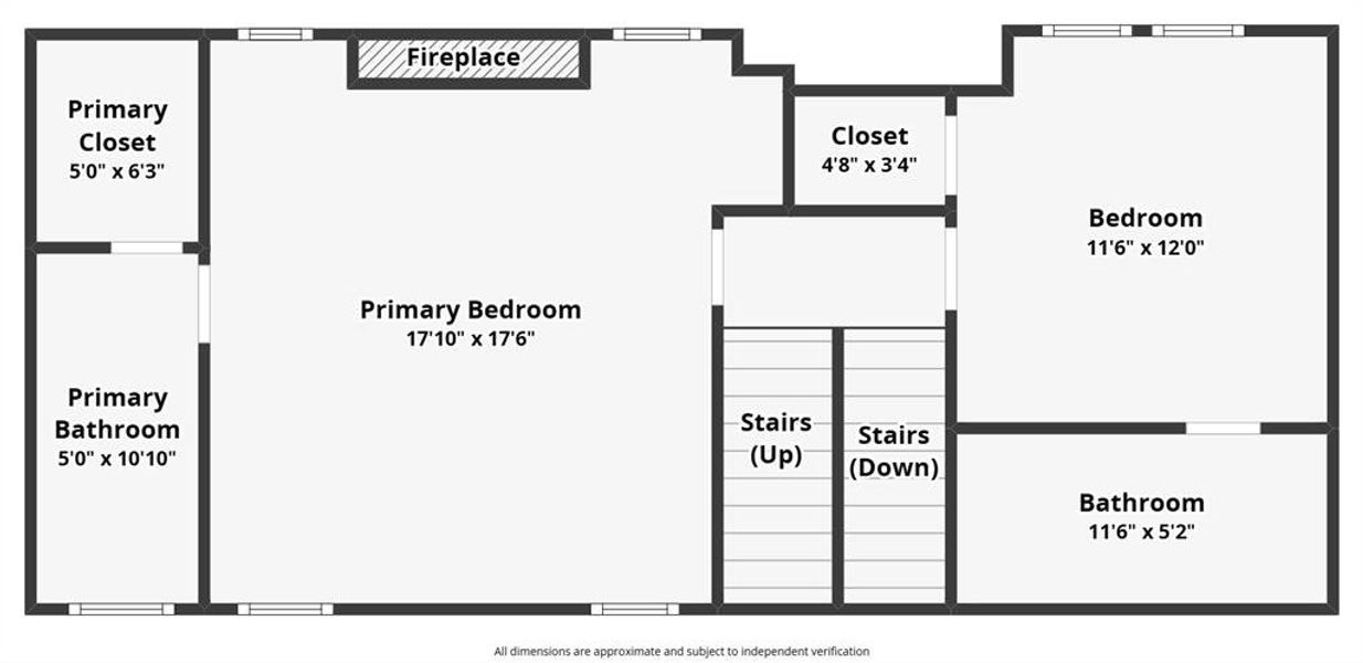 2D floor plan layout of this home in , Dallas, TX (Image 5).