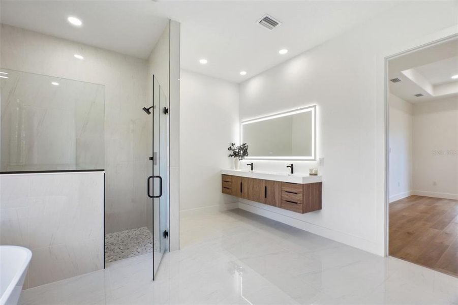 Furnished interior view inside a new home in , North Port (Image 11).