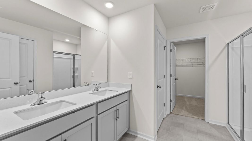 Furnished interior view inside a new home in Bedford Place, Wilson (Image 4).