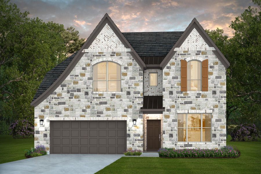 Front exterior of a home in the Nopal Valley community, located in San Antonio, TX (Image 9).