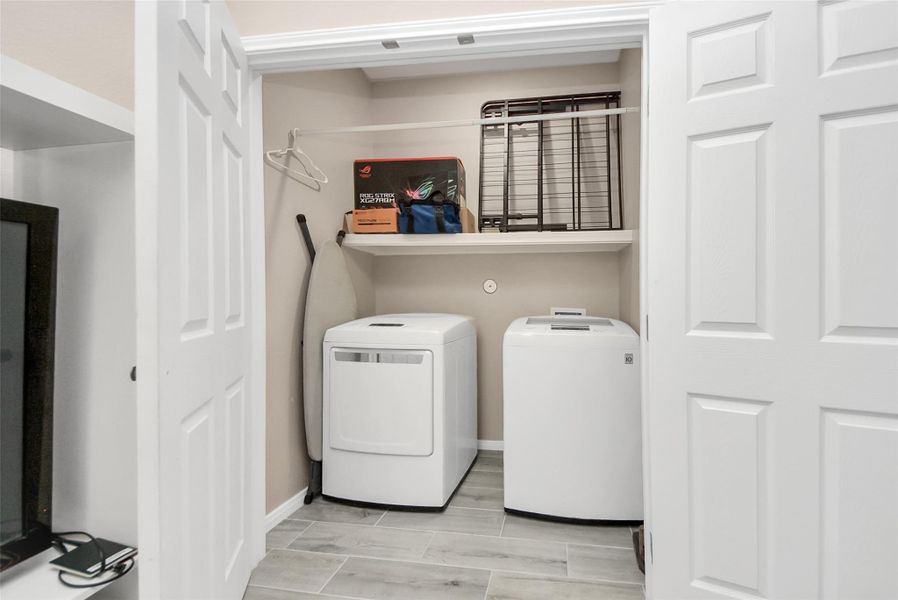 Laundry in ADU/apartment