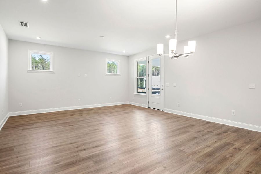 Spacious, unfurnished interior of a new home in Sun City Hilton Head, Bluffton (Image 17). Spacious, unfurnished interior of a new home in Sun City Hilton Head, Bluffton (Image 17).