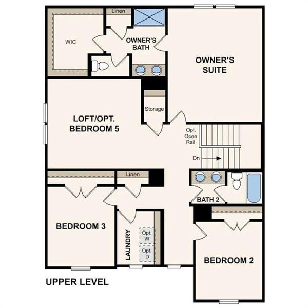 2D floor plan layout of this home in Union Heights, Flowery Branch, GA (Image 3). 2D floor plan layout of this home in Union Heights, Flowery Branch, GA (Image 3).