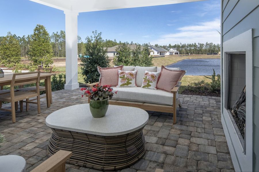 Representative furnished interior of a home built from the Hamilton by Riverside Homes in Amelia National Country Club, Fernandina Beach (Image 6). Representative furnished interior of a home built from the Hamilton by Riverside Homes in Amelia National Country Club, Fernandina Beach (Image 6).