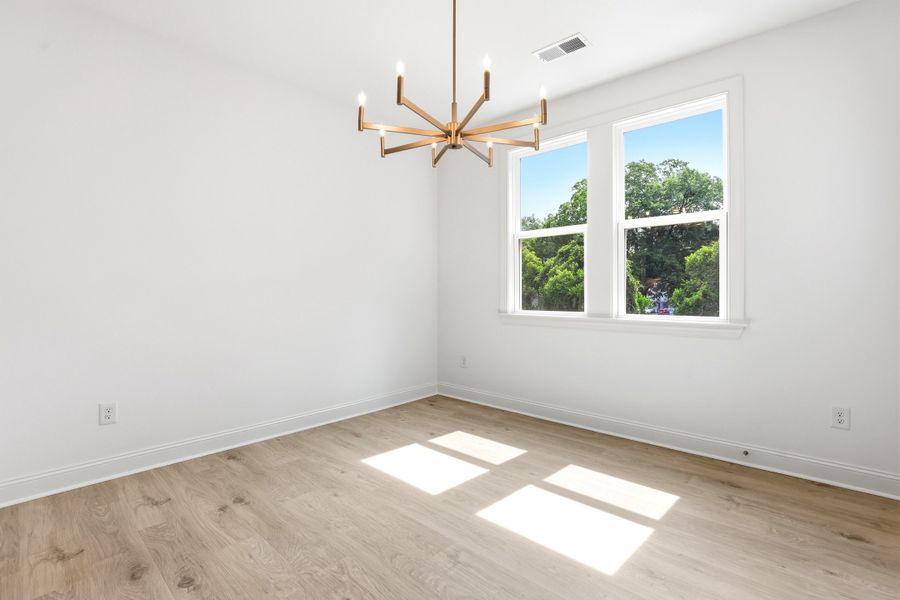 Representative unfurnished interior of a home built from the The Lofton by RobuckHomes in Downtown Wilmington Collective, Wilmington (Image 89).