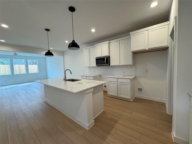 Furnished interior view inside a new home in , Houston (Image 3).