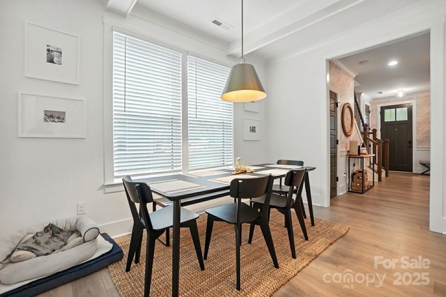 Furnished interior view inside a new home in , Charlotte (Image 14).