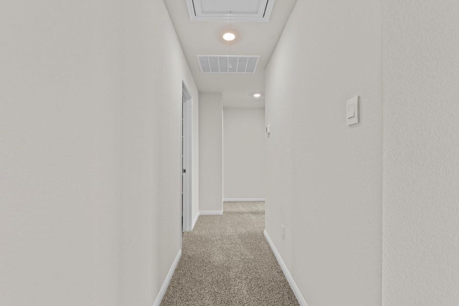 Spacious, unfurnished interior of a new home in Whisper South, San Marcos (Image 31).