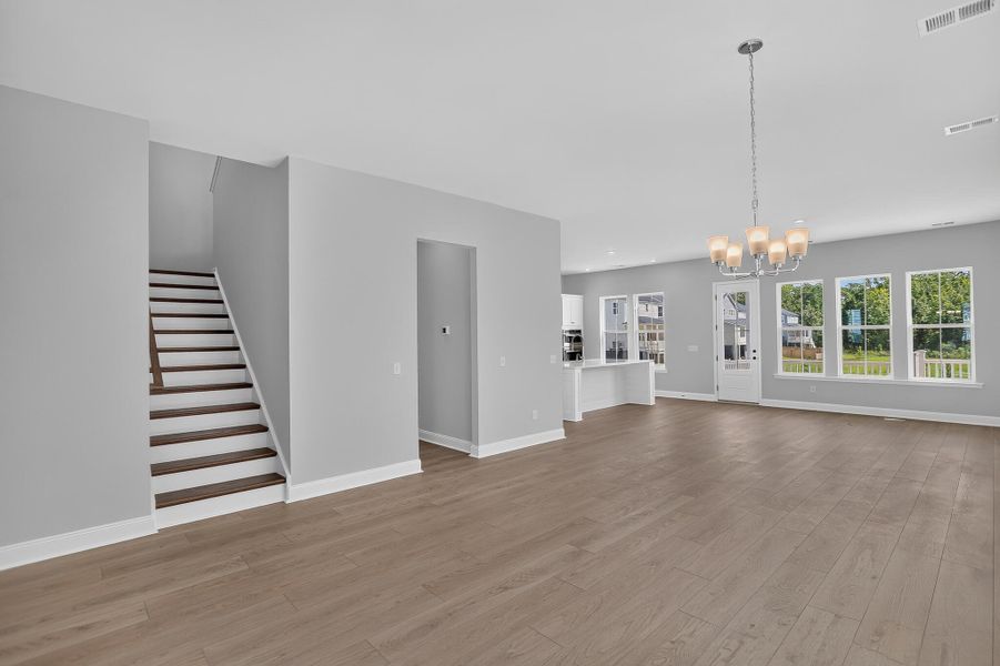 Spacious, unfurnished interior of a new home in Heron's Walk at Summers Corner, Summerville (Image 36). Spacious, unfurnished interior of a new home in Heron's Walk at Summers Corner, Summerville (Image 36).