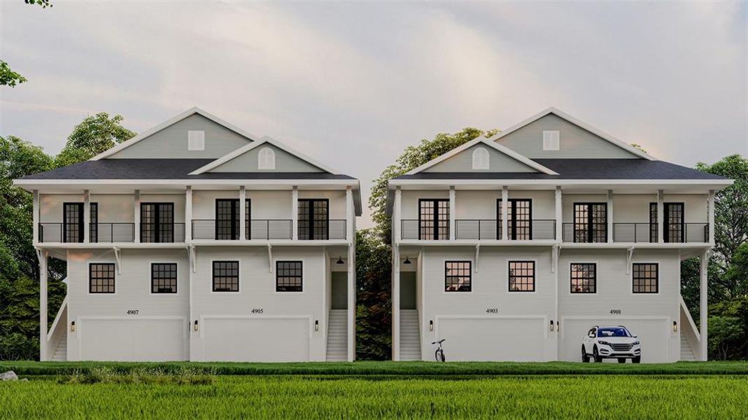 Front exterior of a new home in , Tampa, FL, highlighting curb appeal (Image 6).
