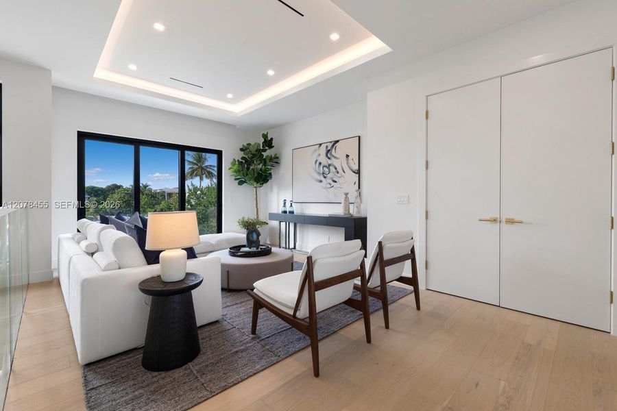 Furnished interior view inside a new home in , Boca Raton (Image 13).